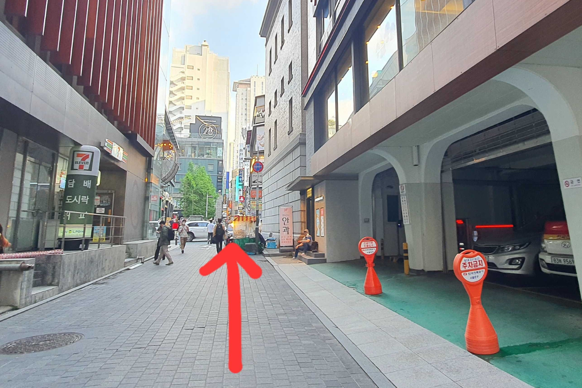 chỉ đường đến gunja daehan gobchang