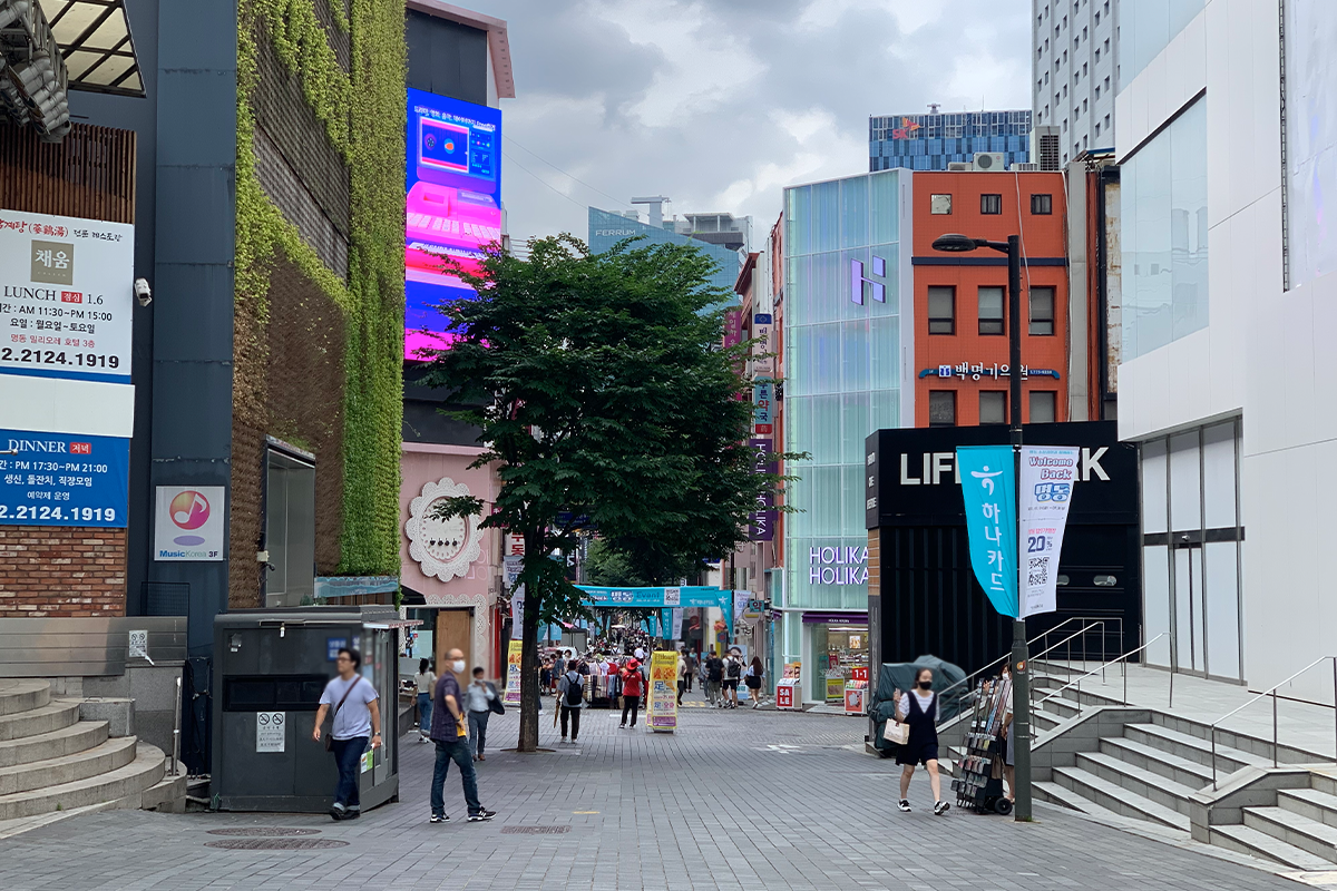 韓国、韓国旅行、韓国観光、ソウル、ソウル旅行、韓国グルメ、ソウルグルメ、明洞、ミョンドン、韓国焼肉、サムギョプサル、黄金牧場明洞本店、韓牛、熟成肉
