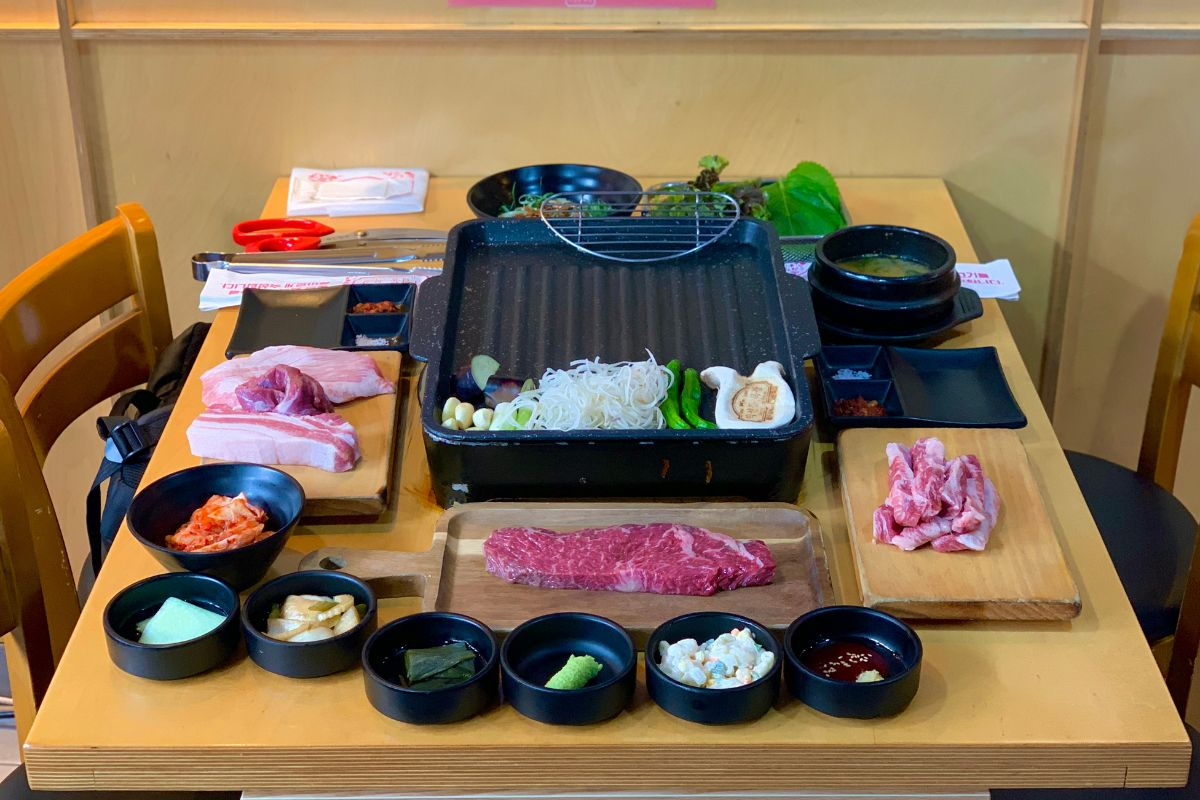 đồ ăn ở Iksundong Farm, Nhà hàng thịt nướng BBQ nổi tiếng ở Ikseondong, Seoul