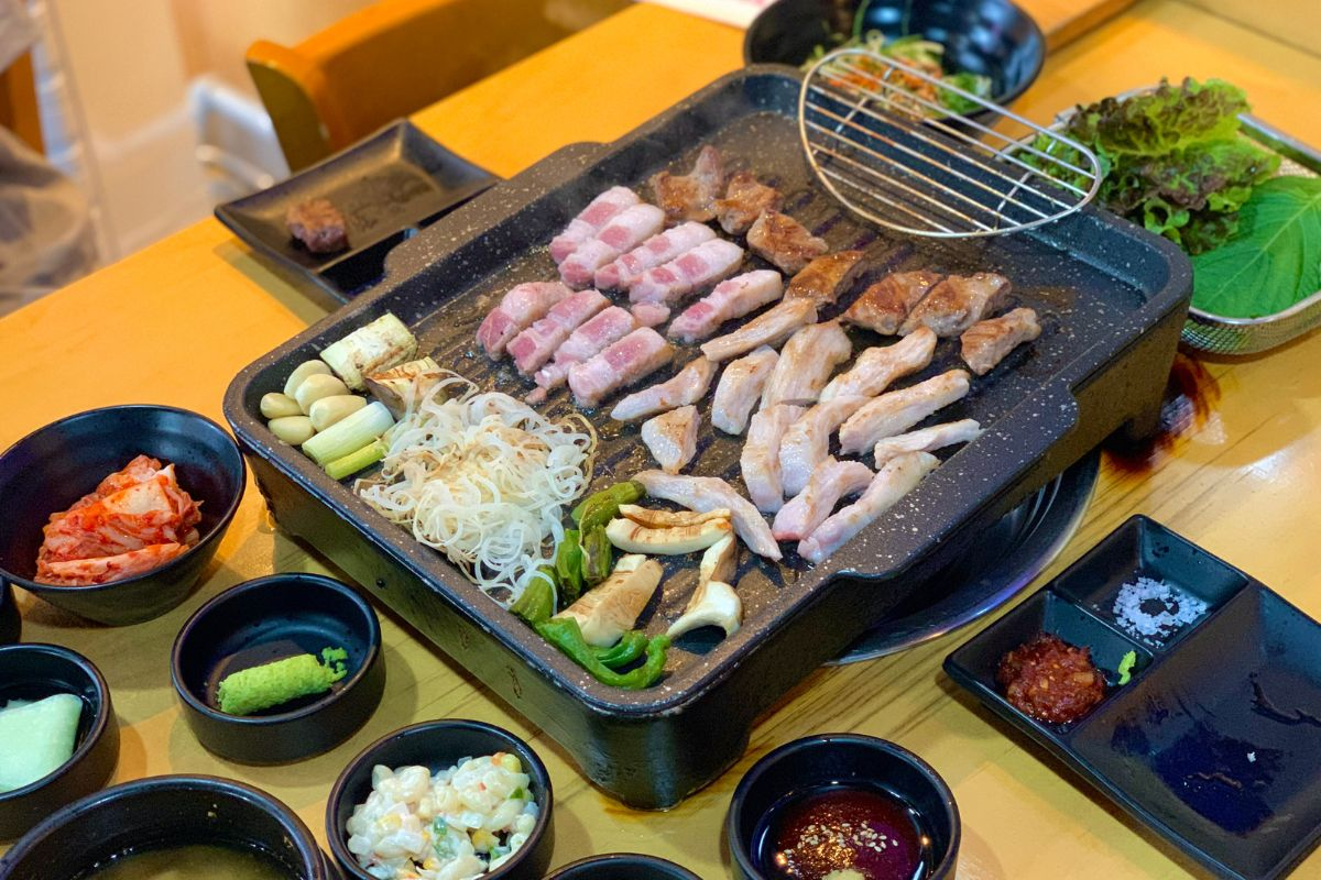 thịt nướng BBQ kiểu hàn quốc