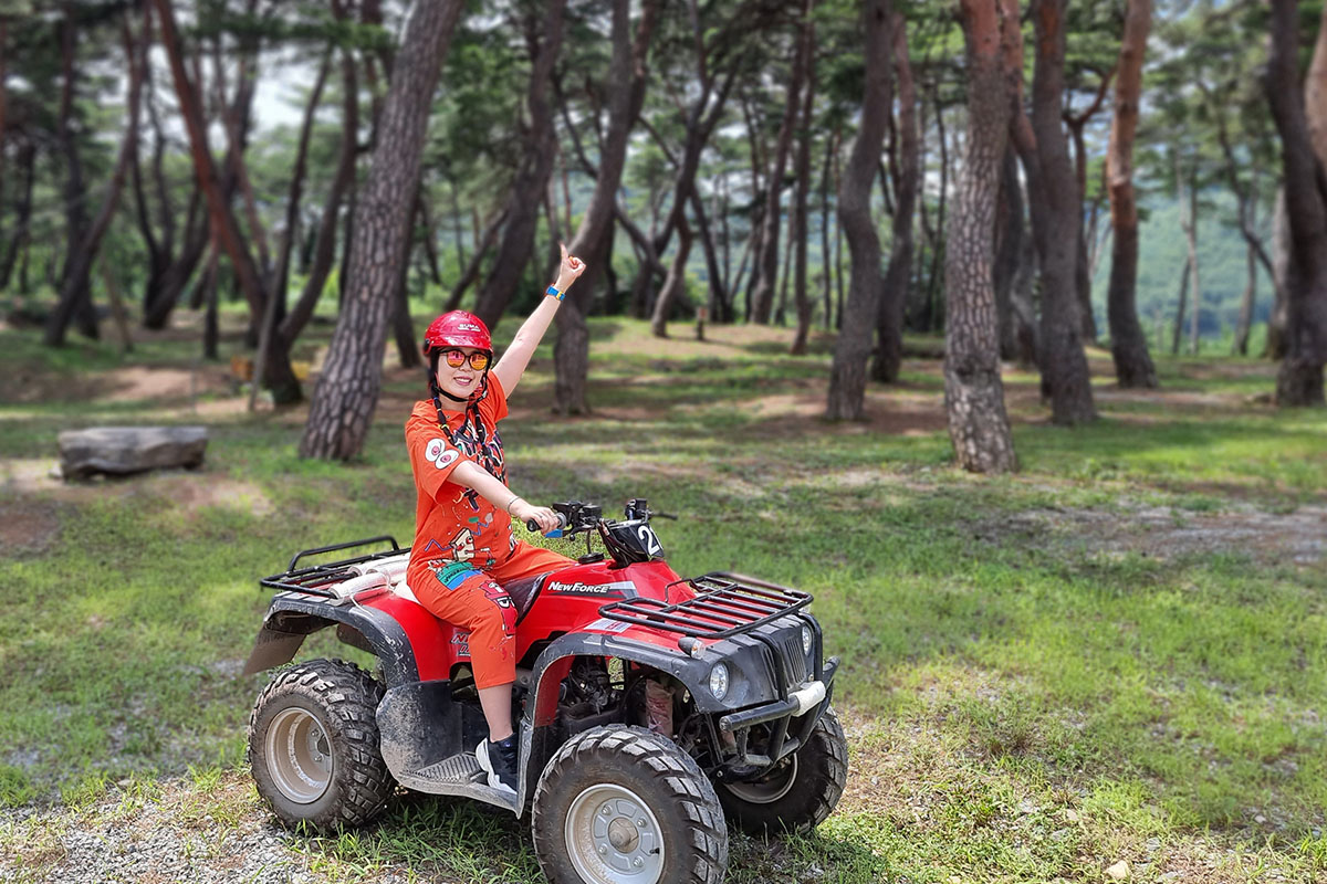 韓国、韓国旅行、韓国観光、韓国地方、慶尚北道、聞慶、ムンギョン、山岳バイクATV、韓国アクティビティ