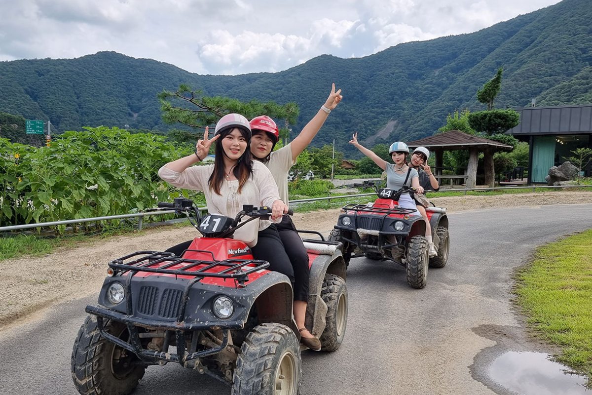 Trải nghiệm đi xe địa hình ATV, Mungyeong