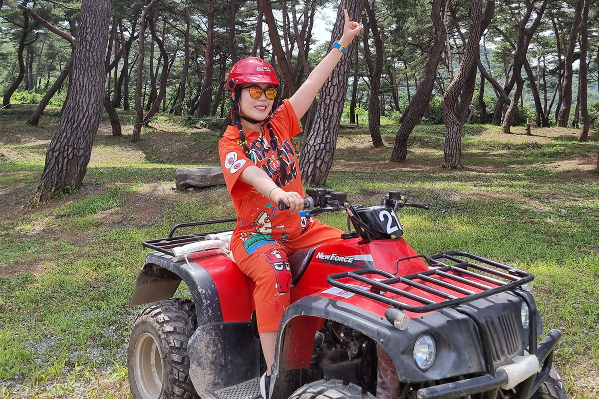 韓国、韓国旅行、韓国観光、韓国地方、慶尚北道、聞慶、ムンギョン、山岳バイクATV、韓国アクティビティ