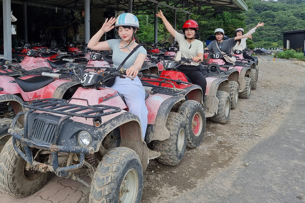 Trải nghiệm đi xe địa hình ATV, Mungyeong