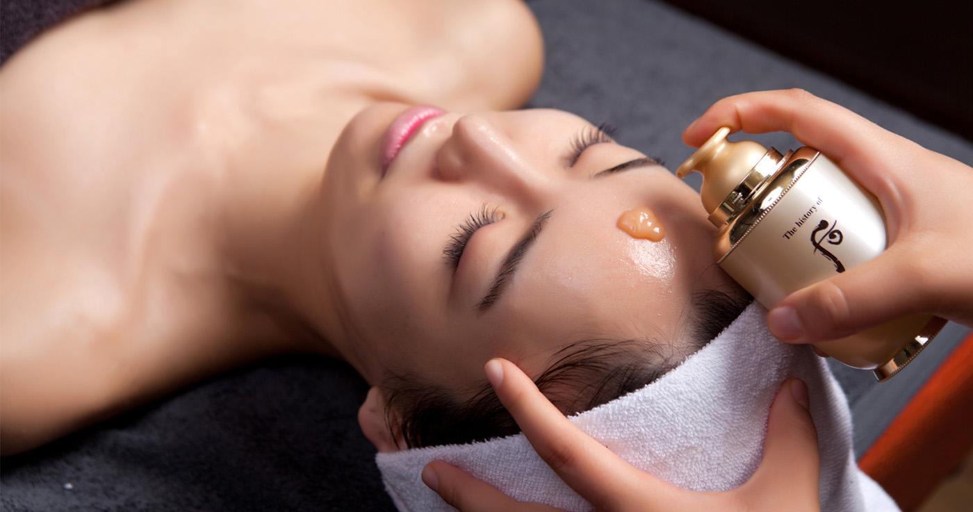 Ohui & Whoo Spa | สปาหน้าด้วยผลิตภัณฑ์แบรนด์ Ohui ที่เมียงดง