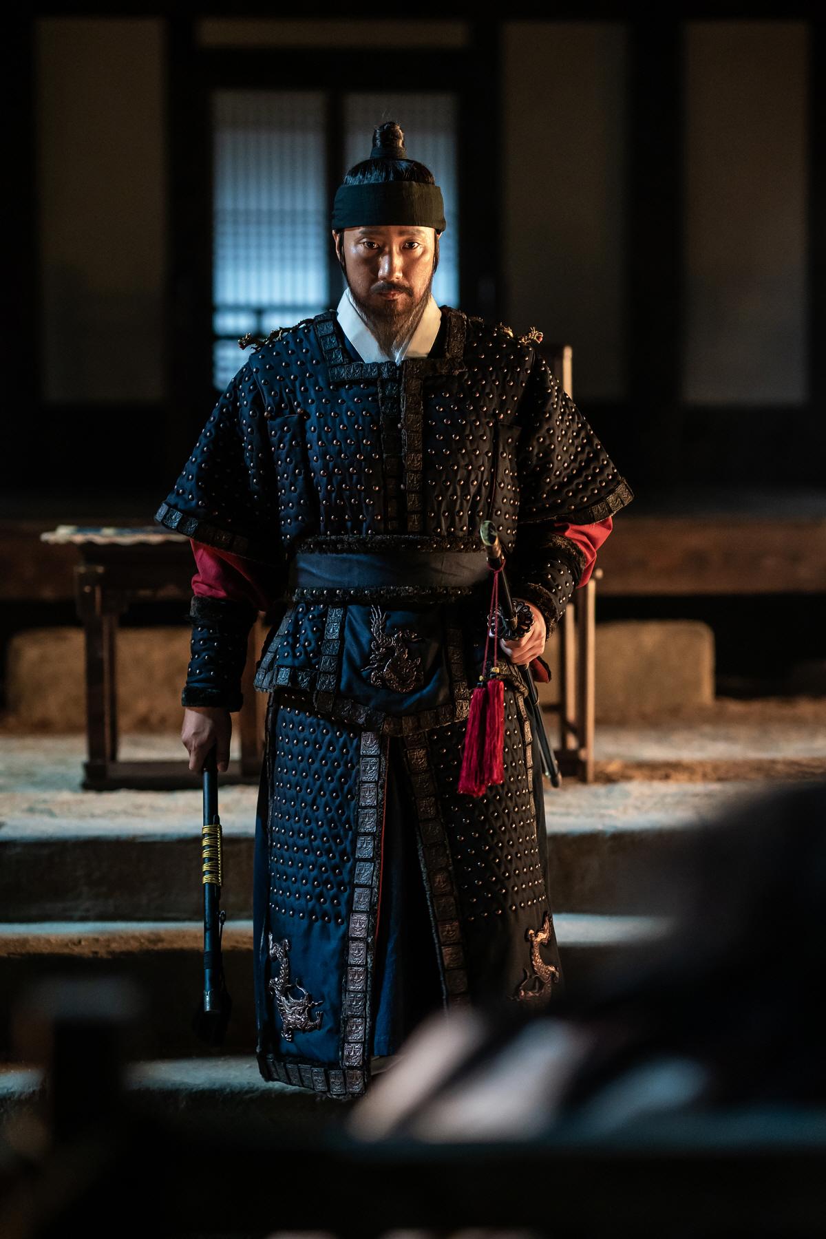 映画『閑山：竜の出現』の軍人の衣装