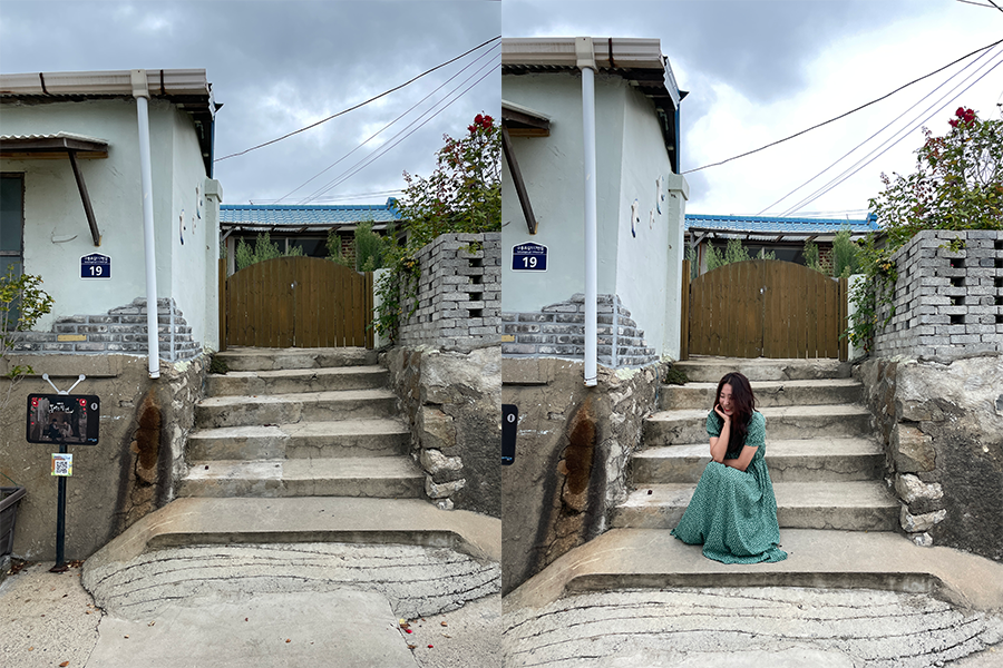 東柏的家是《山茶花開時》中頻繁出現的場景，位於九龍浦日本人家屋街內。