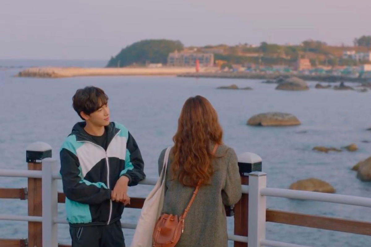《奔向愛情》場景中，二加里錨展望臺的唯美取景。