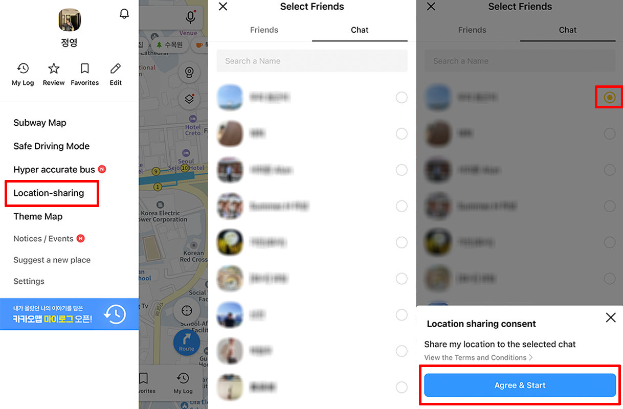 韓國 Kakao Map 地圖 教學 韓國地圖APP