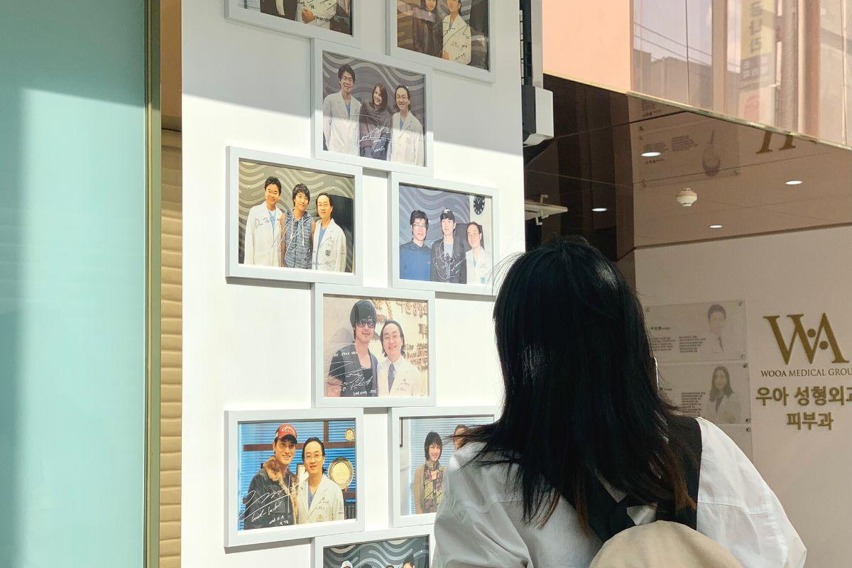 người nổi tiếng chăm sóc da tại Thẩm mỹ viện WOOA, nơi chăm sóc da và phẫu thuật thẩm mỹ uy tín ở Gangnam