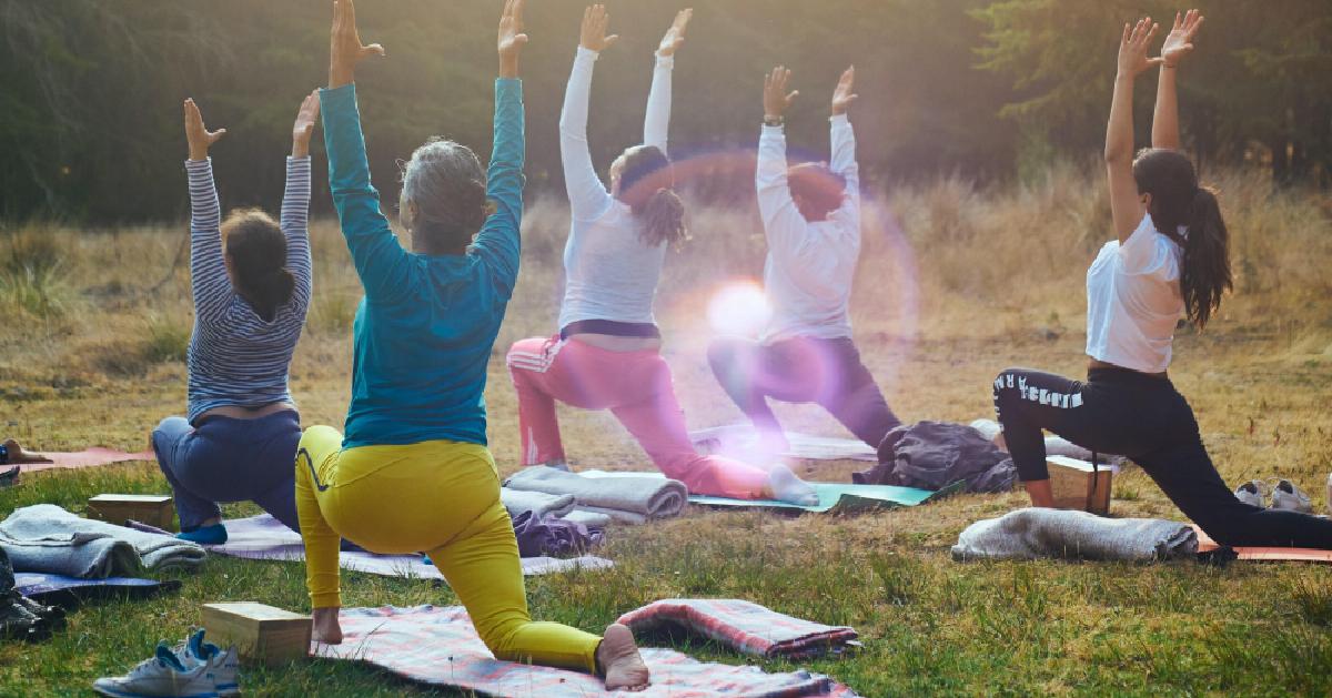 Yoga au bord de la rivière Han