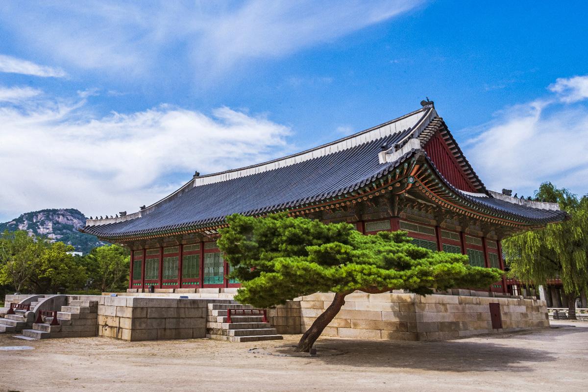 Sujeongjeon, nơi nghiên cứu của vua Sejong, Cung điện Gyeongbokgung.