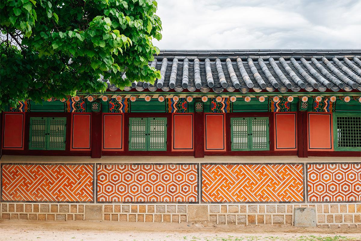Cung điện Gyeongbokgung với lịch sử 500 năm của triều đại Joseon, Hàn Quốc.