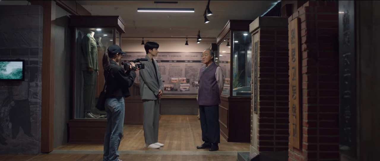 Interior del Museo del Recuerdo de Andong en Gyeongbuk, que representa la Escuela Wonryeong en 'Little Women'.