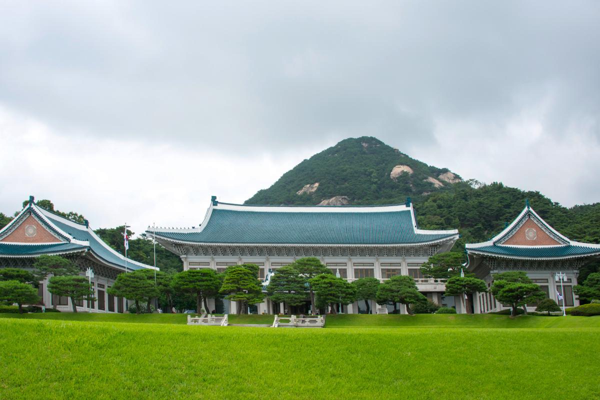 首爾旅行 青瓦台
