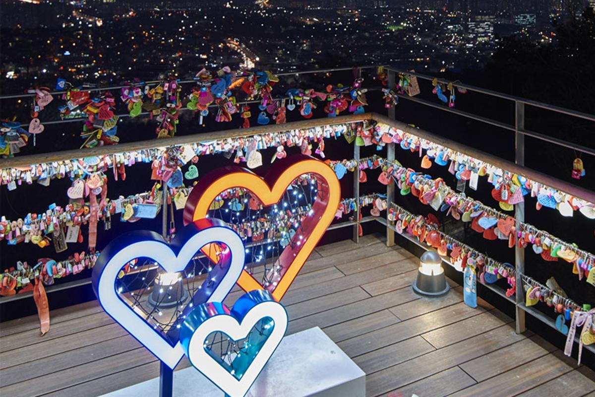 N首爾塔 南山塔 南山觀景台 纜車