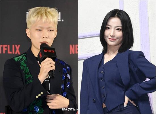 アクム・イ・チャンヒョクとfromis_9イ・セロムの公式イベントでの画像