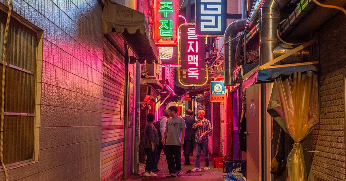 Tour nocturno de comida callejera de Euljiro