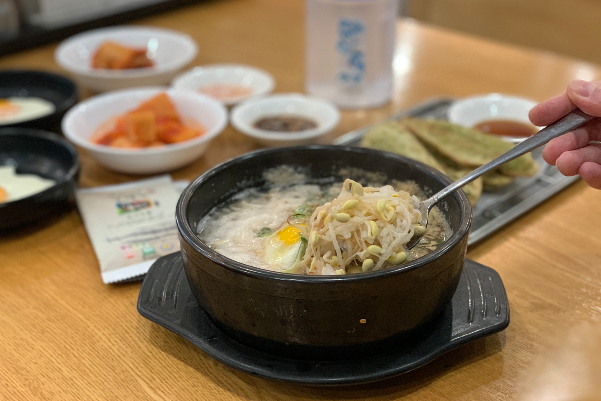 三百家 全州美食 大豆芽湯飯