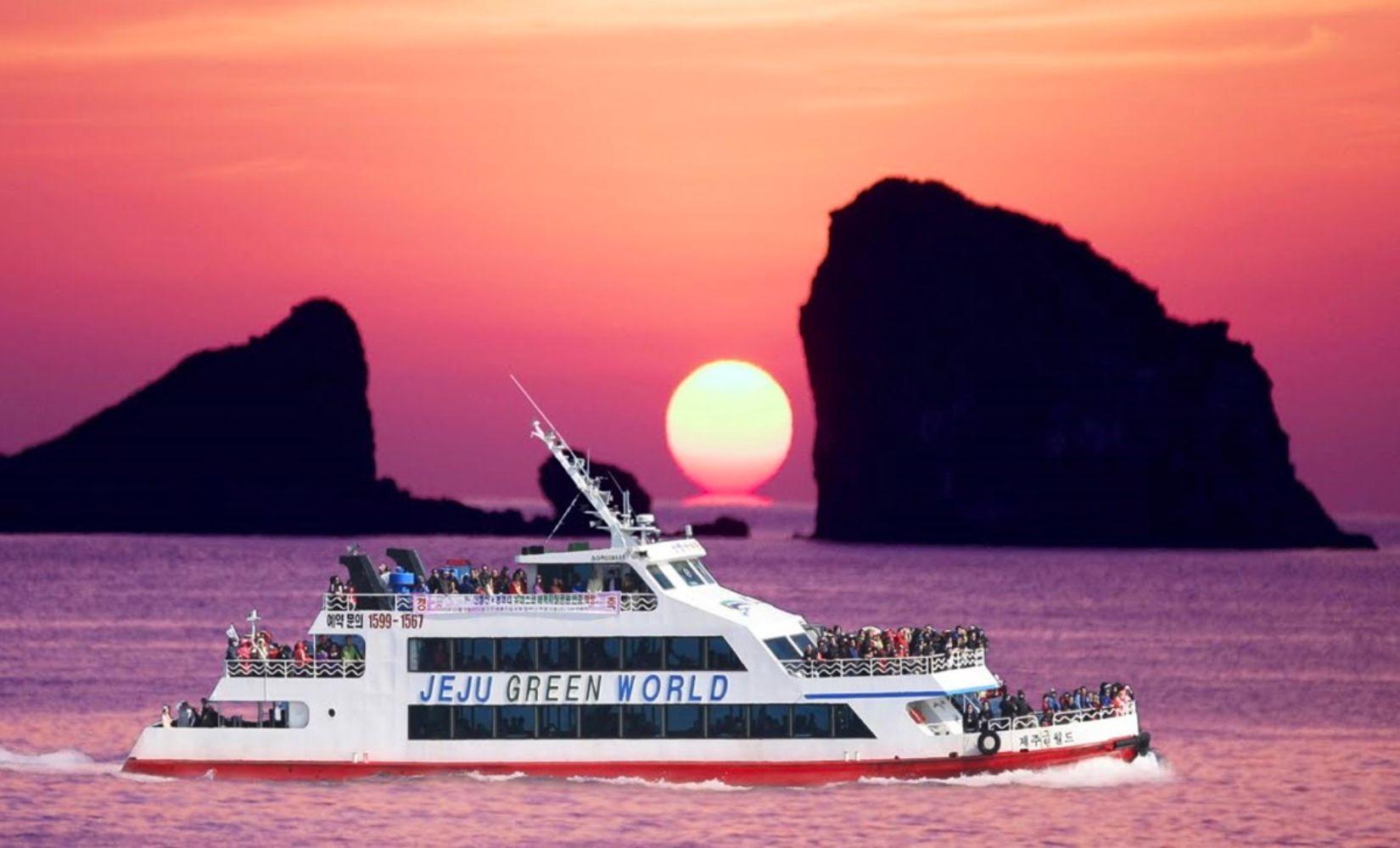 Du thuyền Sanbangsan: Chiêm ngưỡng 20 địa điểm tuyệt đẹp ở đảo Jeju