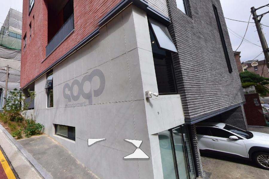Management SOOP的建築設計，清晰而現代，是韓國娛樂管理的重要支柱之一。