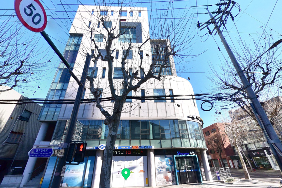 KQ Entertainment的辦公室，現代設計是韓國音樂娛樂業中重要的一隅。