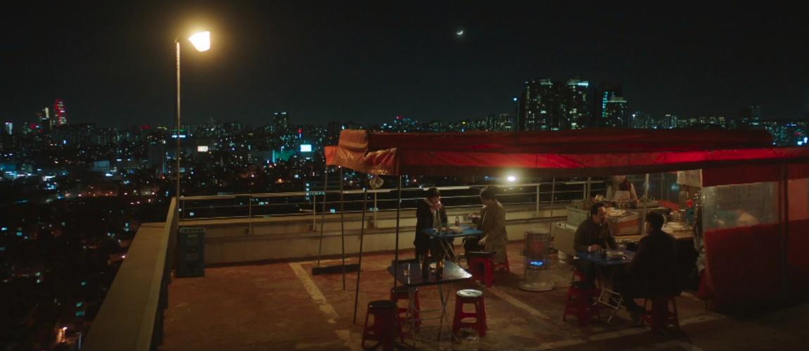 ソウルの夜景、ドラマ『財閥家の末息子』の名シーン屋上居酒屋