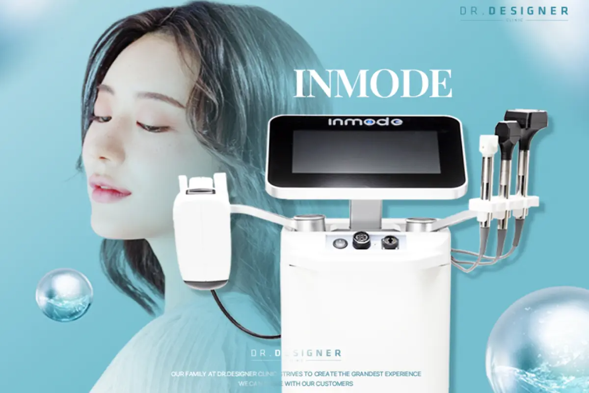 INMODE高壓電刺激儀器，提升面部線條和肌膚彈性