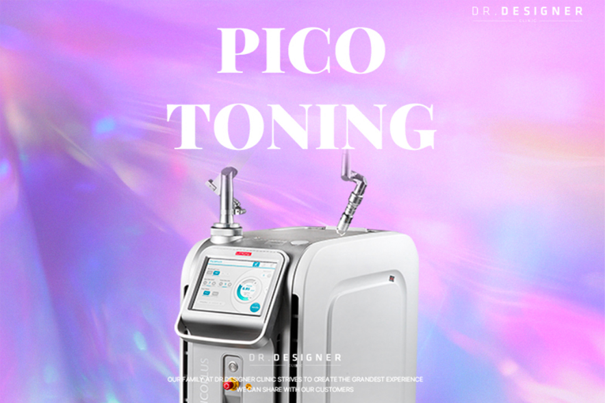 皮秒飞梭设备高速展示，不损伤肌肤表面