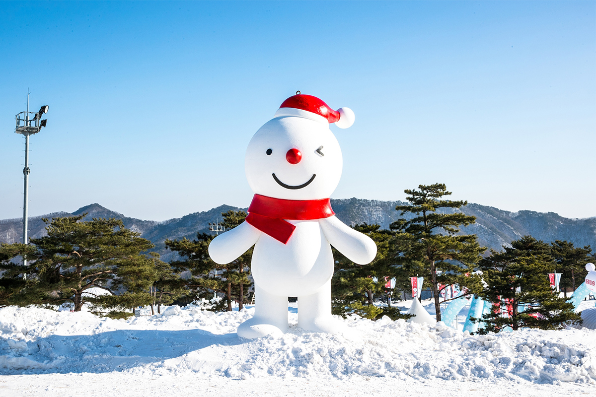 người tuyết hàn quốc