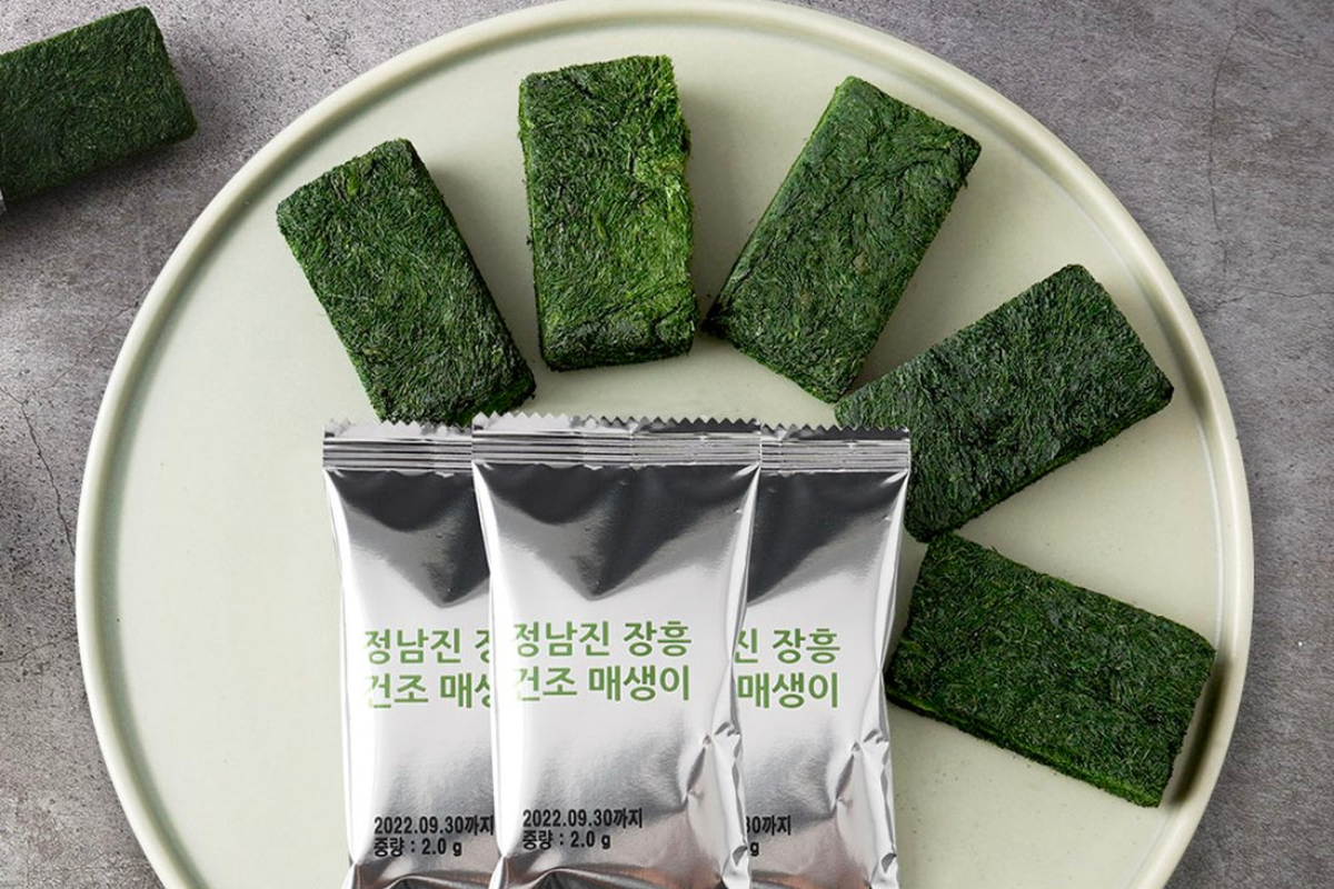 Tảo biển ở Jangheung, Jeollanamdo - Danh sách đặc sản từng vùng miền nhất định phải mua khi đến Hàn Quốc