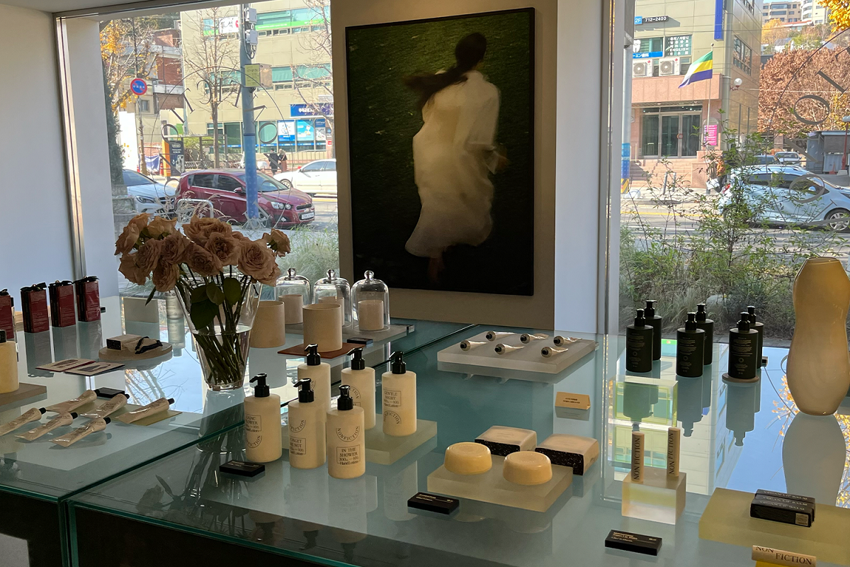 韓国旅行、漢南洞、ハンナムドン、韓国ファッション、韓国雑貨、ディパウンド、ショールーム、おしゃれ、ショッピング、韓国ブランド、シエンヌブティック、AMUSE、アミューズ、韓国コスメ、ヴィーガン、マルテ、ノンフィクション、お土産、ハンドクリーム