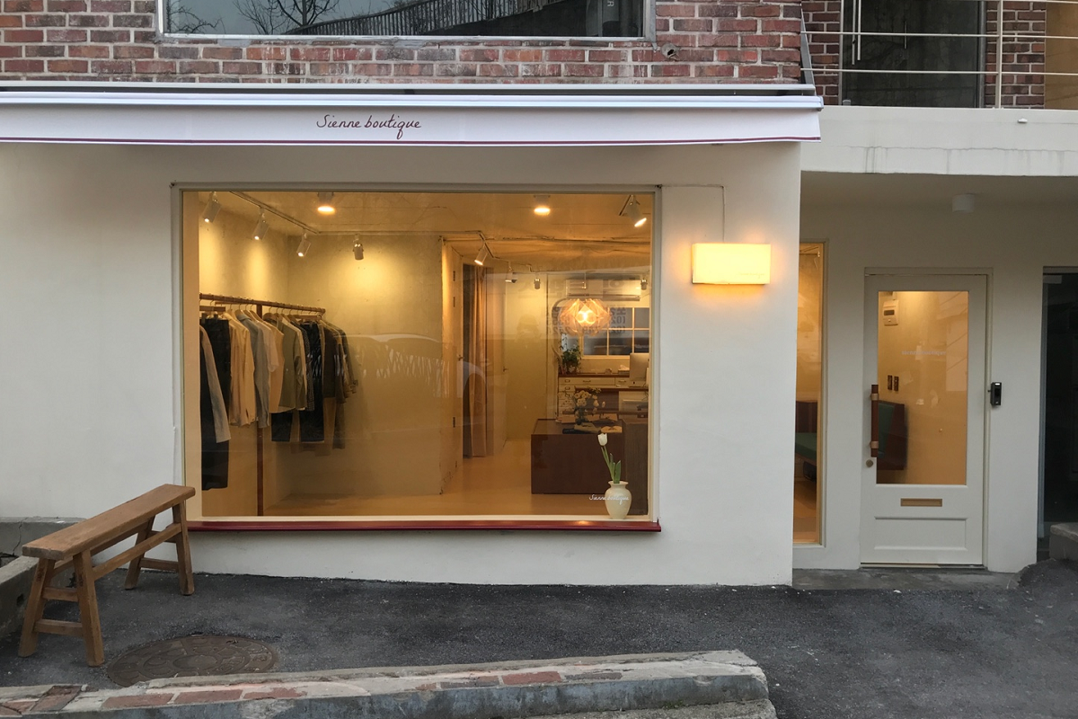 韓国旅行、漢南洞、ハンナムドン、韓国ファッション、韓国雑貨、ディパウンド、ショールーム、おしゃれ、ショッピング、韓国ブランド、シエンヌブティック