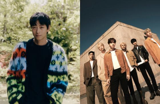 芸能事務所を去る韓国の俳優とアイドルグループiKONのメンバーたち、ファッション雑誌のようなおしゃれなスタイルの写真