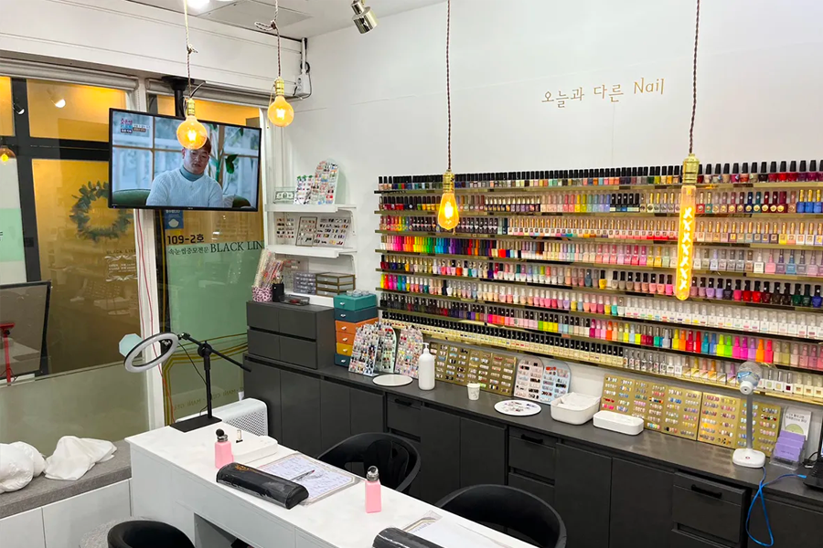 韓國美甲 韓國Gel甲 首爾美甲 首爾Gel甲 釜山美甲 釜山Gel甲 韓國美甲推薦 韓國Gel甲推薦 2025 弘大 與今日不一樣的Nail 오늘과다른네일