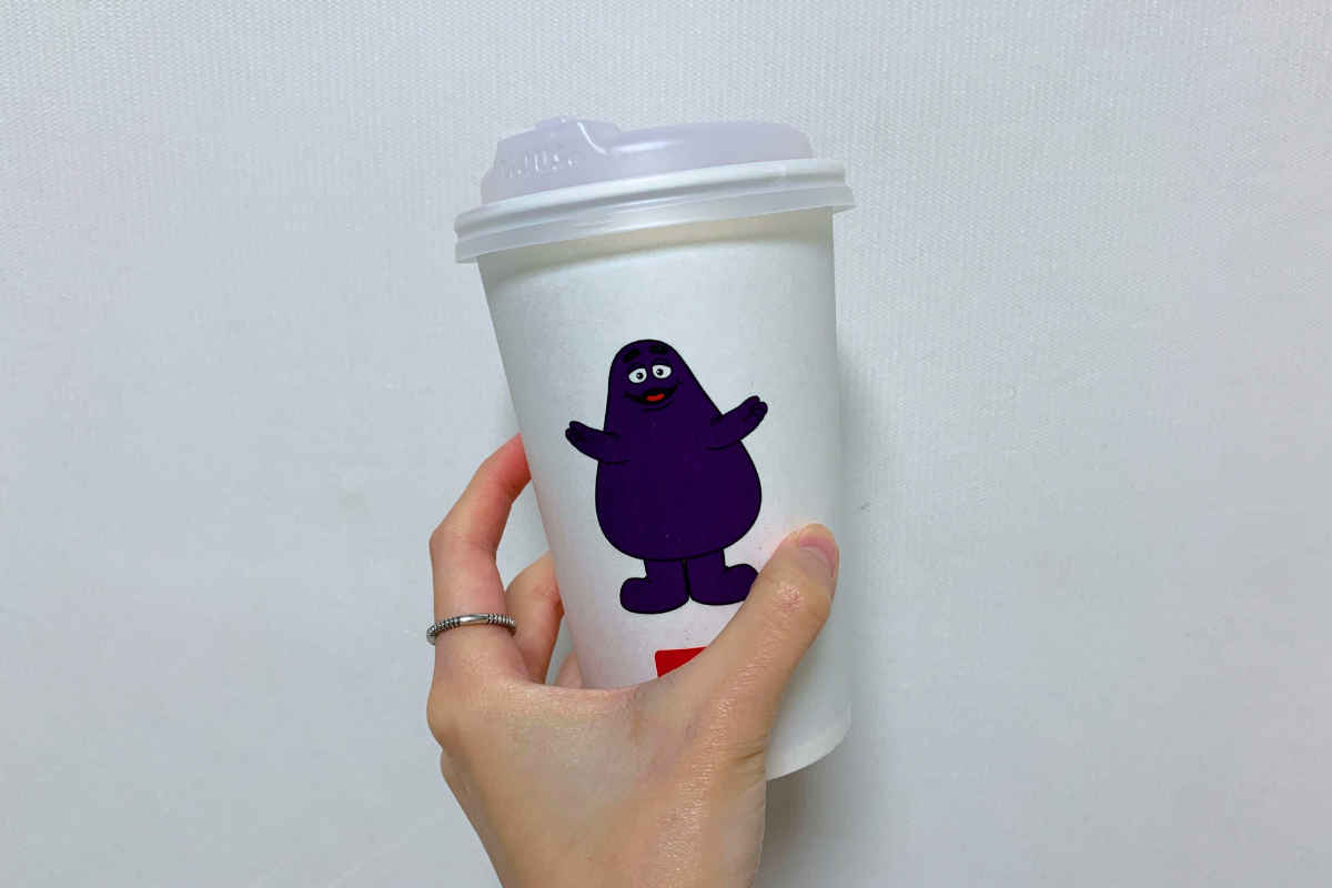 韓國最新小食分享 麥當勞 Grimace Shake