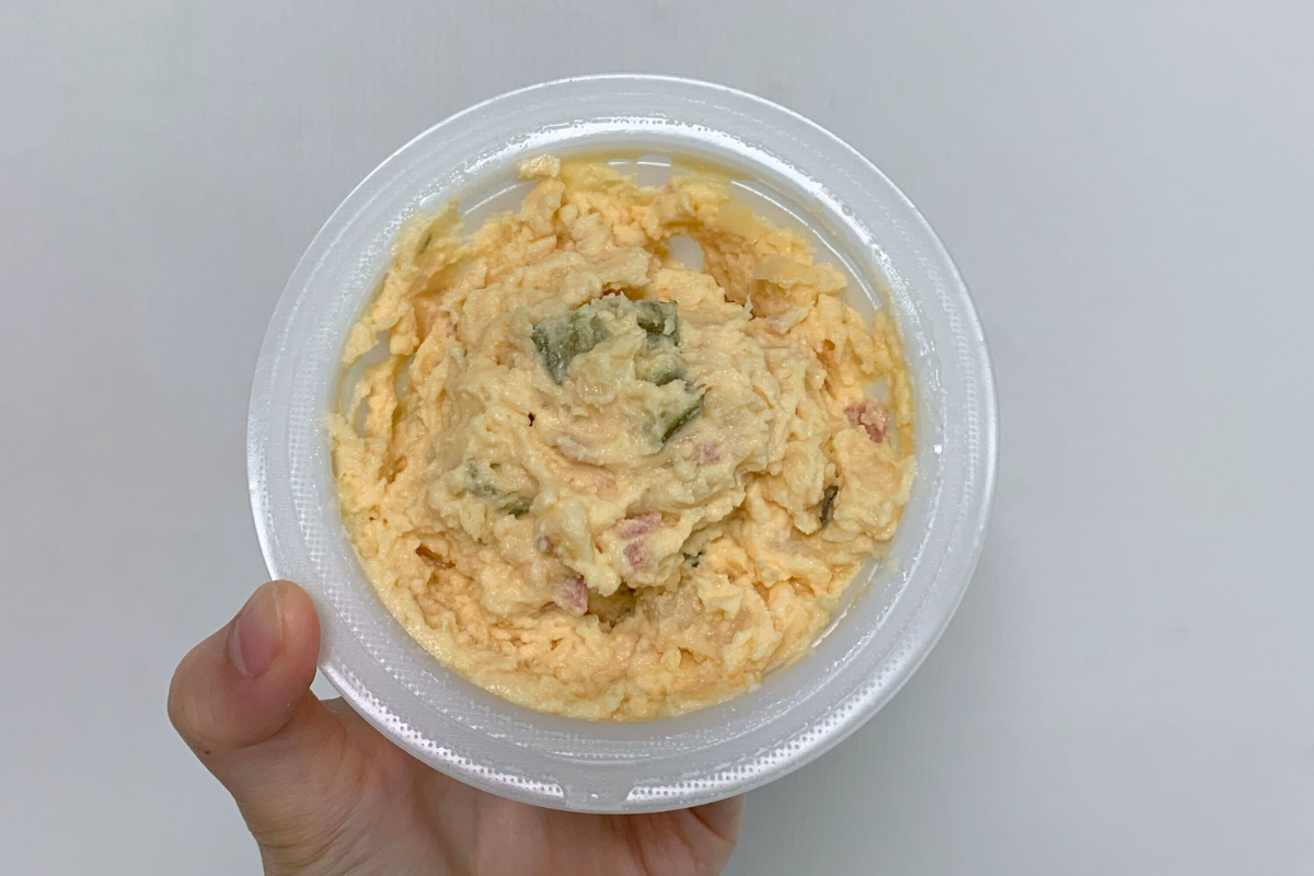 韓國最新小食分享 GS25蔣皓埈煙肉明太子薯仔沙律 黑白大廚