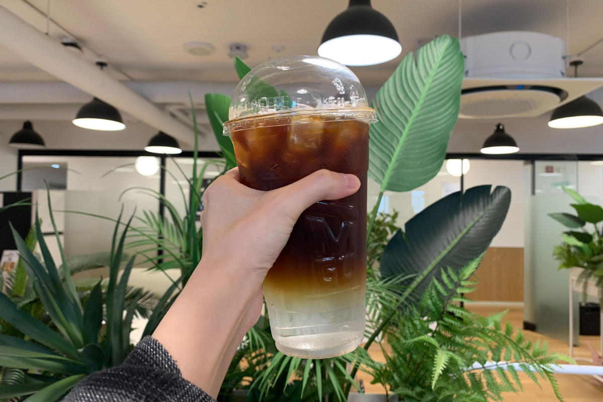 韓國最新小食分享 MEGA COFFEE 雪碧美式咖啡