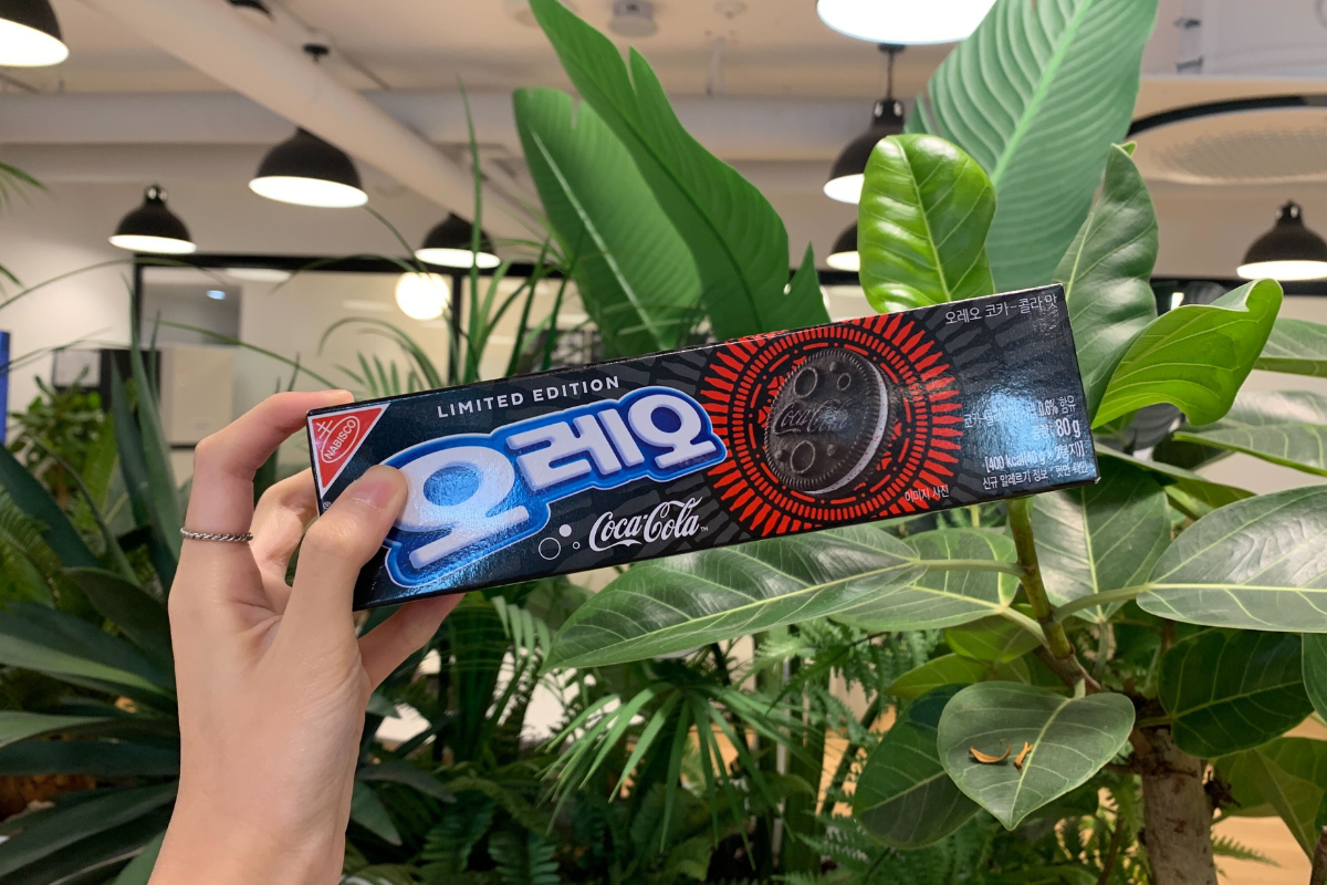 韓國最新小食分享 GS25 限量版可口可樂味Oreo
