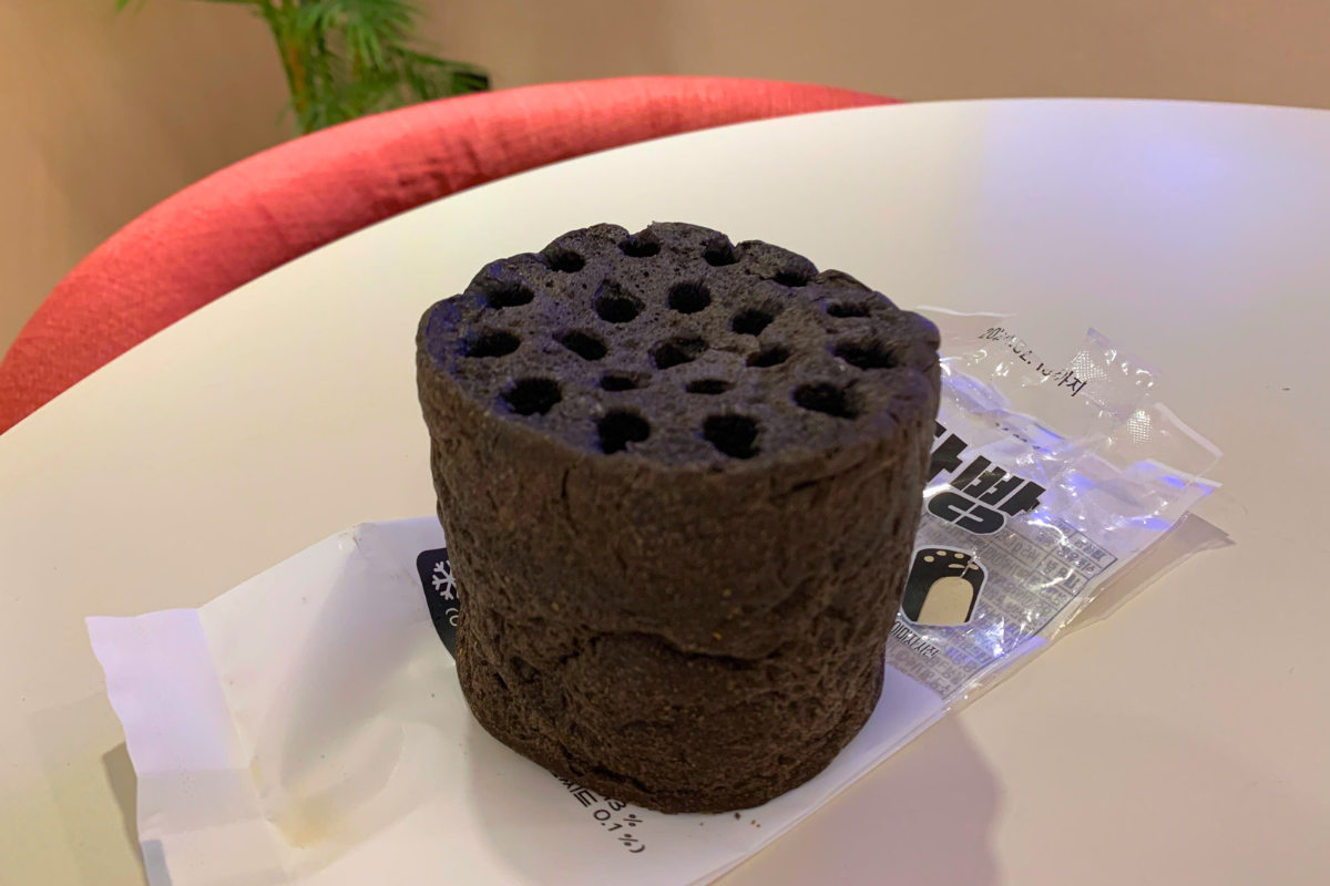 韓國便利店小食分享 1983元祖蜂窩煤麵包