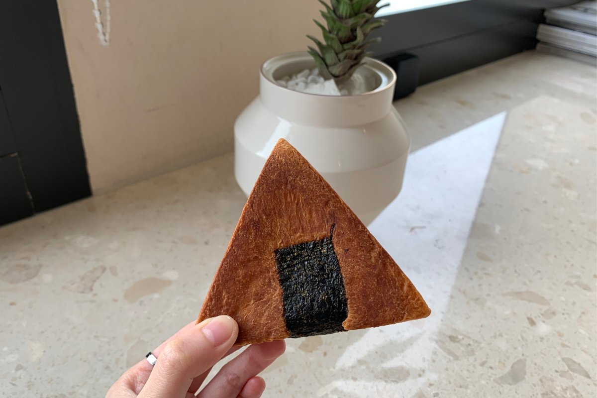 韓國最新小食分享 CU 三角抹茶吉士包