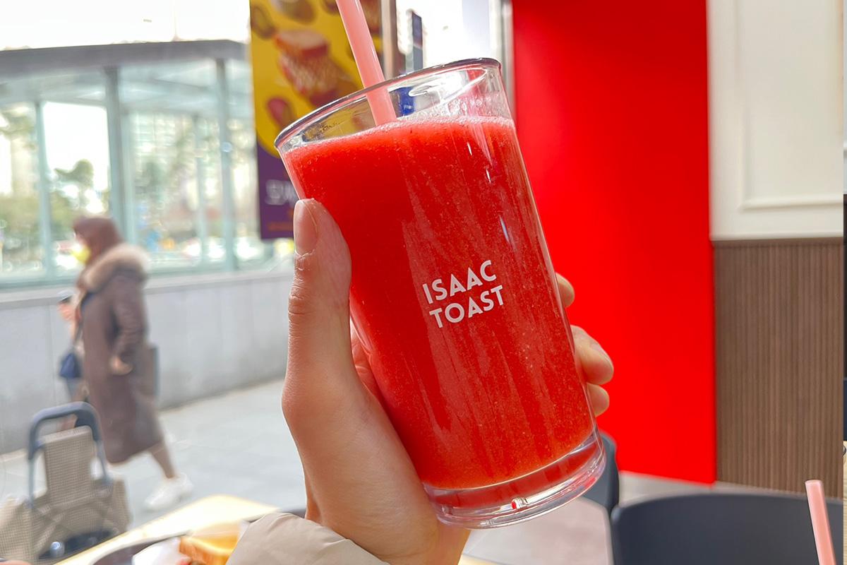 ISAAC TOAST 士多啤梨果汁