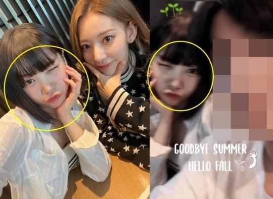 LE SSERAFIMのキム・チェウォンが写る合成写真報道