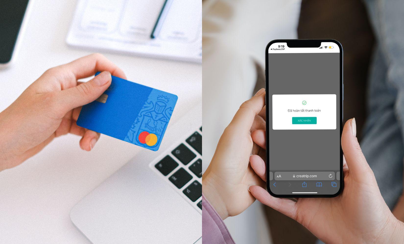 Cách thanh toán bằng thẻ Việt và thẻ Hàn trên web/app của Creatrip