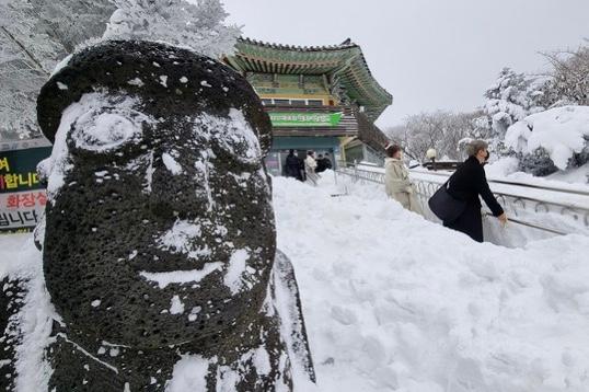 明日のソウル氷点下17度、今年の冬に入って一番寒い