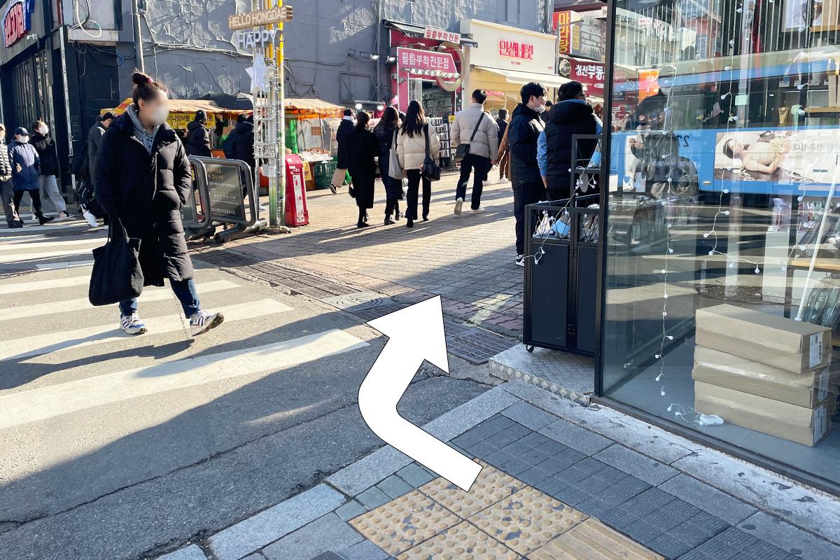 弘大 Waxing&Line 前往方法