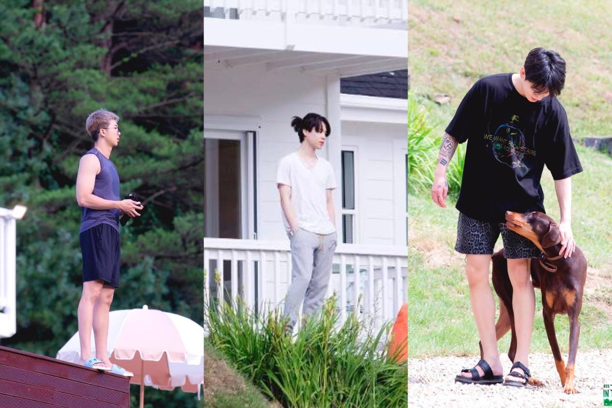 Interior Seoul HiKR Ground dengan dekorasi futuristik dan suasana cahaya neon.