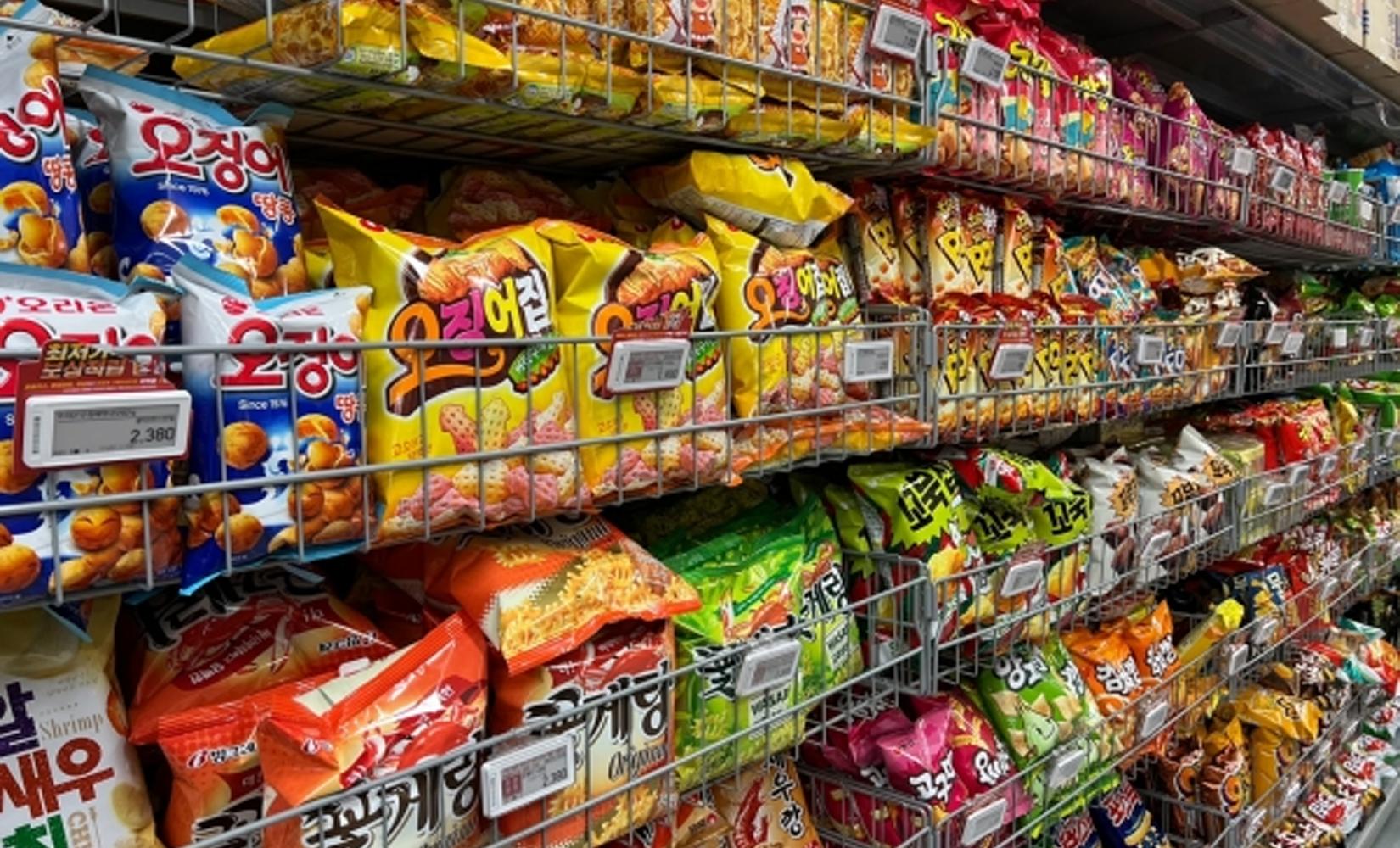 2022年韓國零食銷量排名TOP20