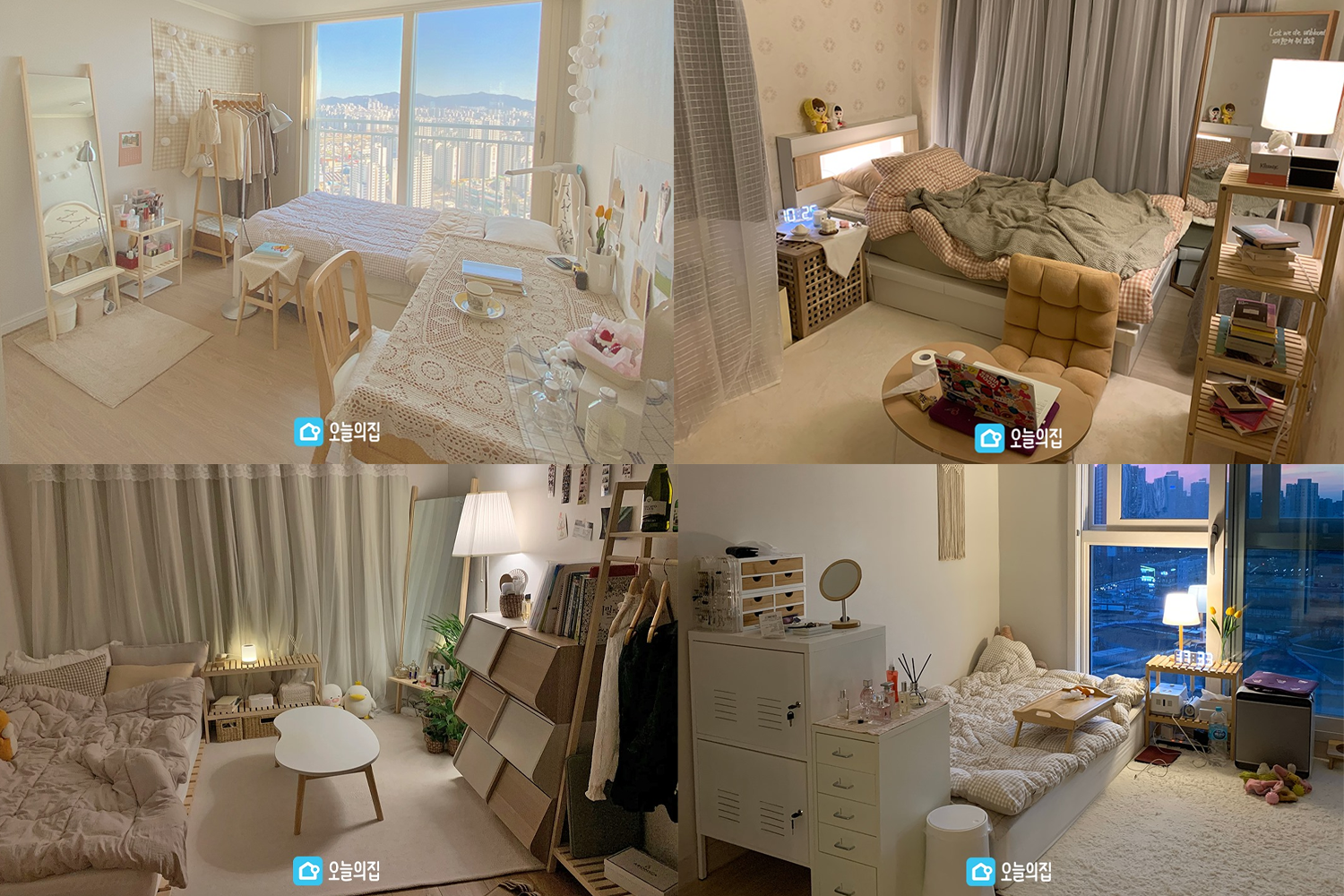 Phòng ngủ Hàn Quốc trang trí phong cách với phụ kiện nhà cửa từ Ngôi nhà hôm nay.