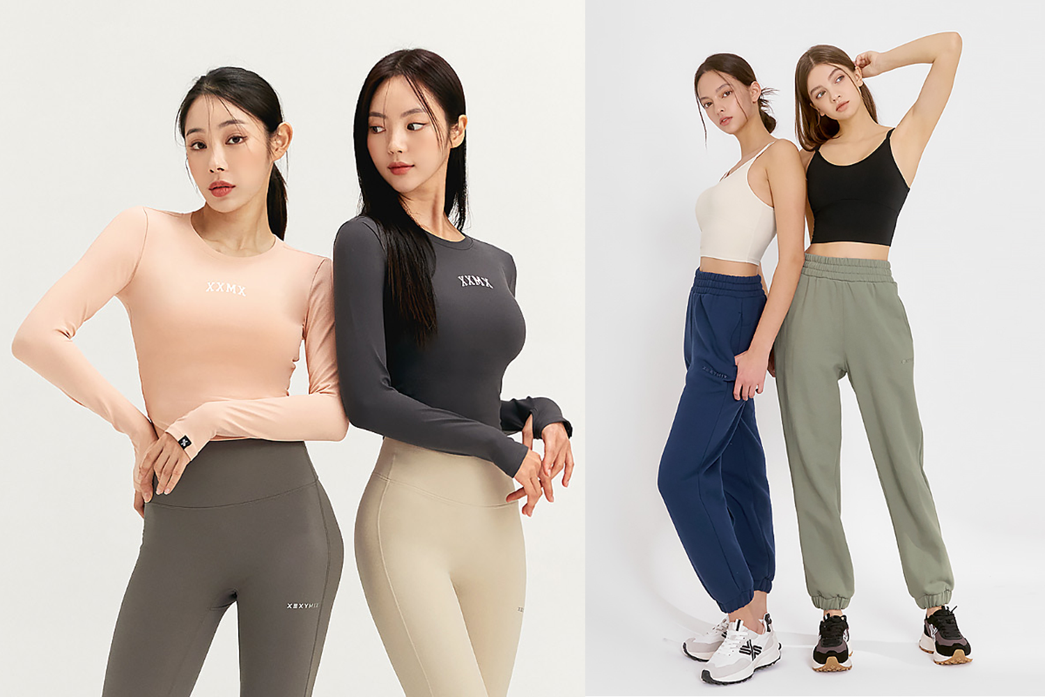 Thời trang thể thao nữ từ thương hiệu ZEXYMIX, nổi tiếng với các thiết kế quần yoga.